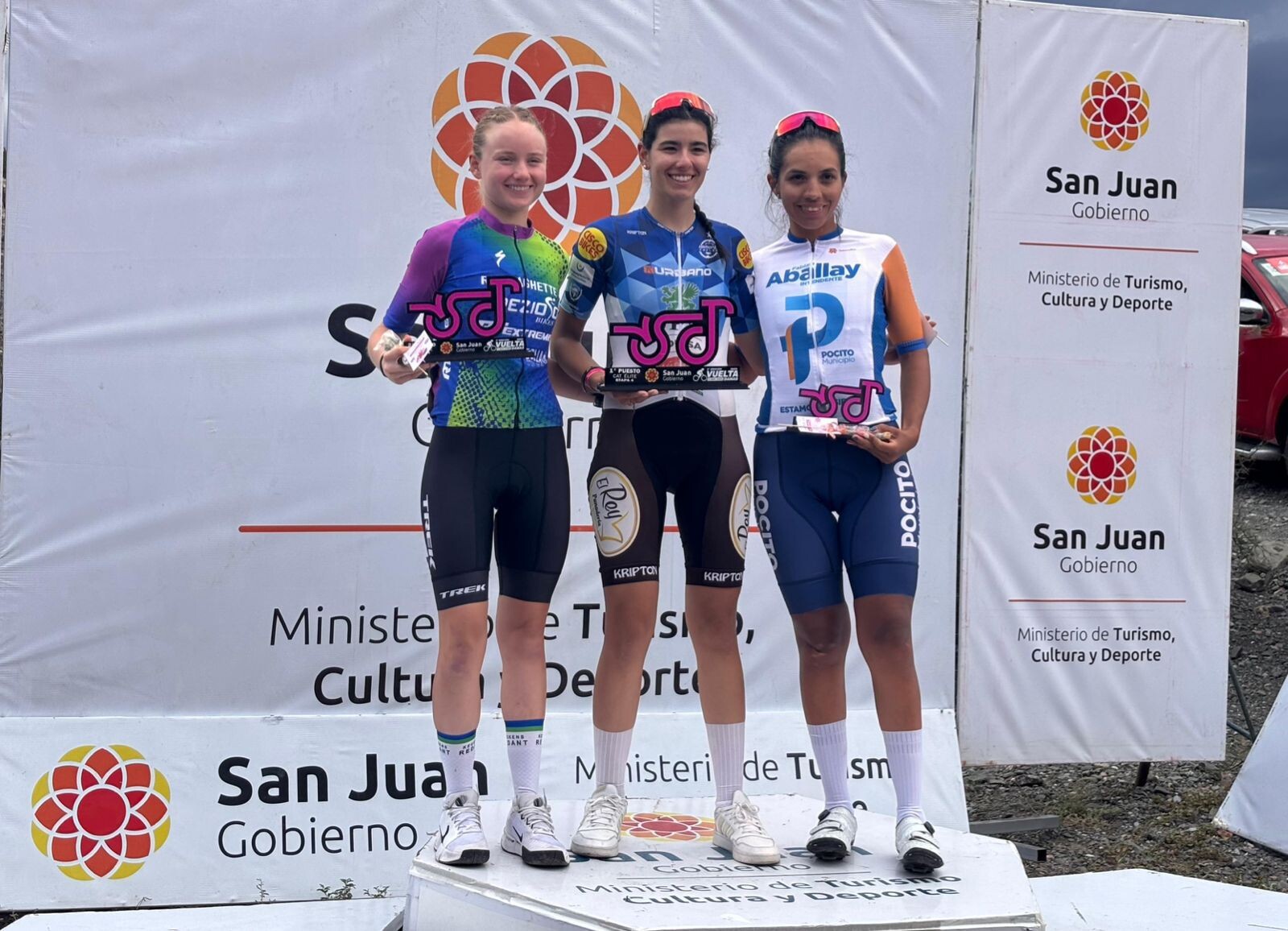 La etapa cuatro de la Vuelta a San Juan Damas 2026 fue para Florencia Revetria