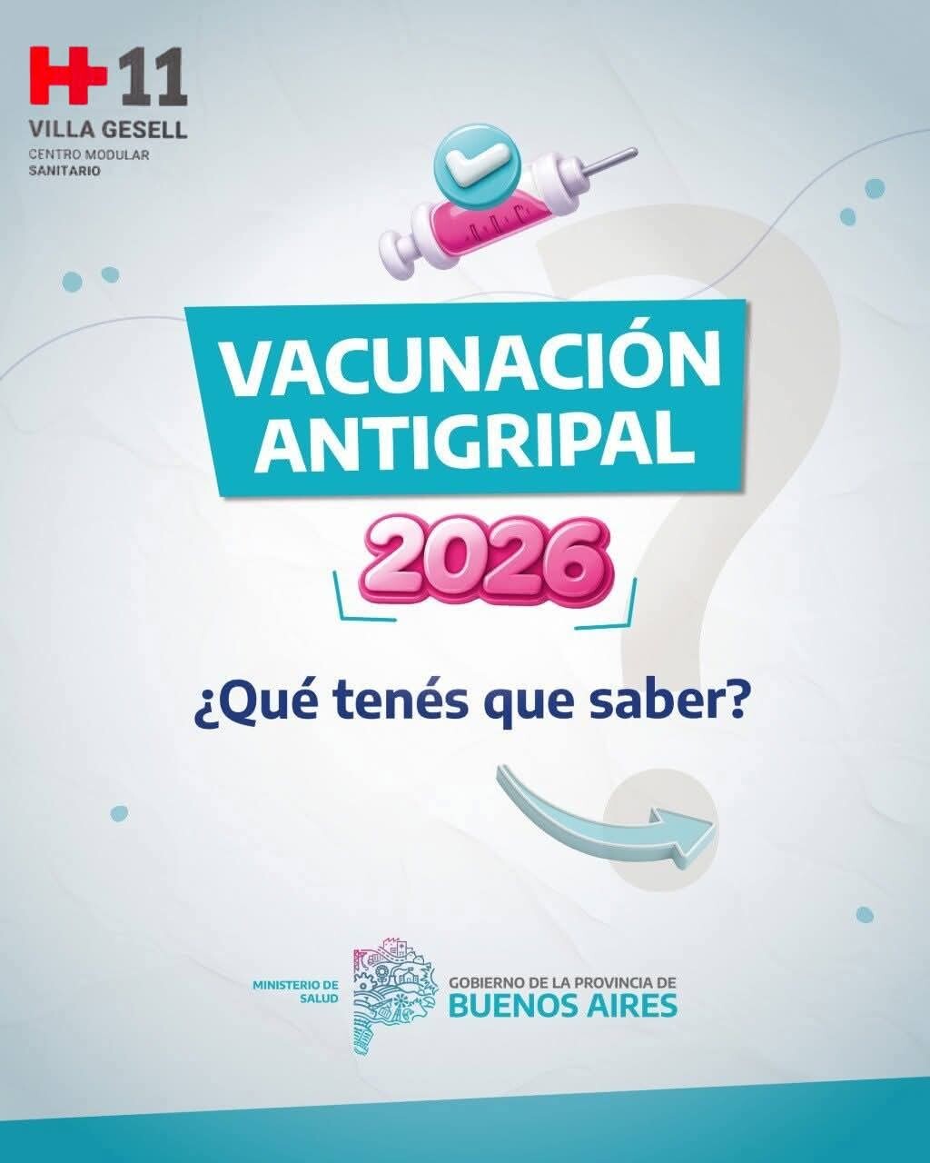 Comienza la campaña de vacunación contra la gripe