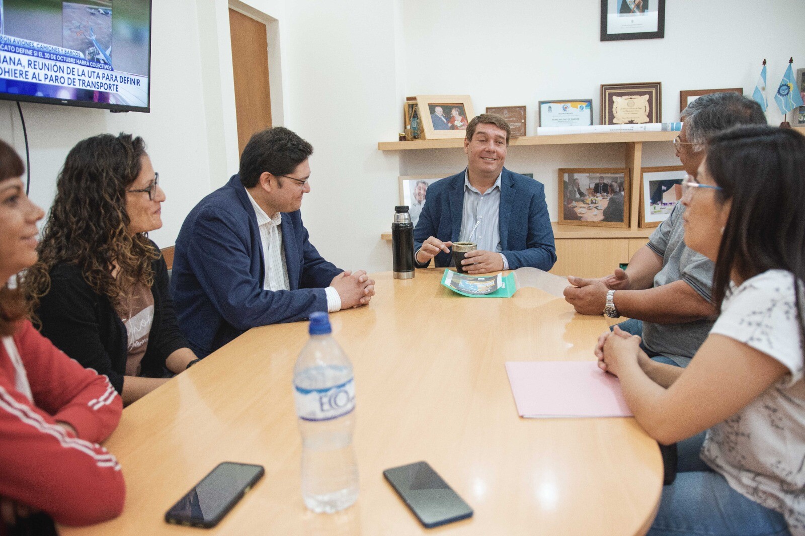 Vecinos del Área 23 presentaron a Biss proyecto para el dictado de capacitaciones