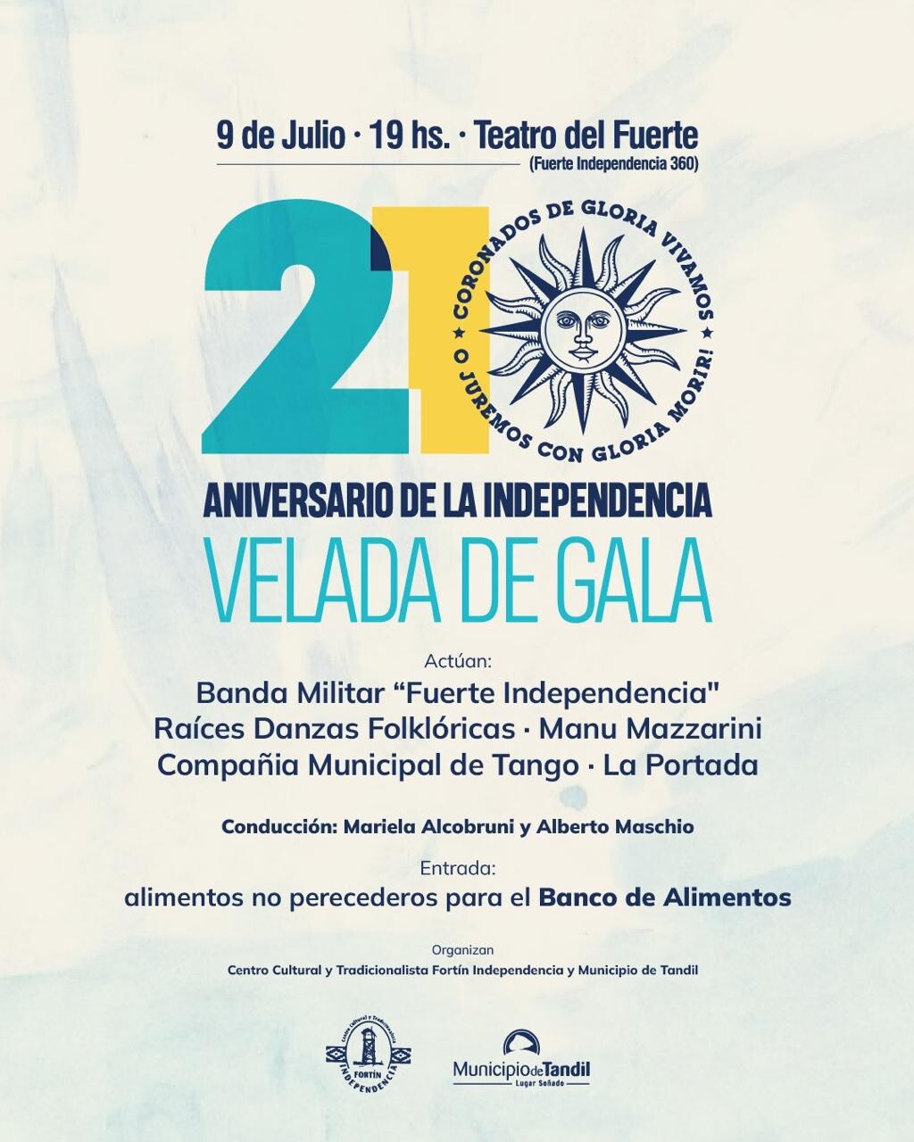 VELADA DE GALA ANIVERSARIO DE LA INDEPENDENCIA