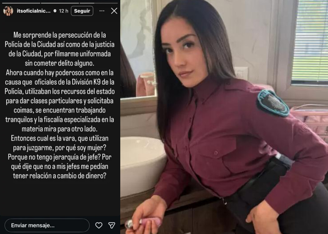 La vara del poder: el caso de la policía sancionada por publicar contenido erótico