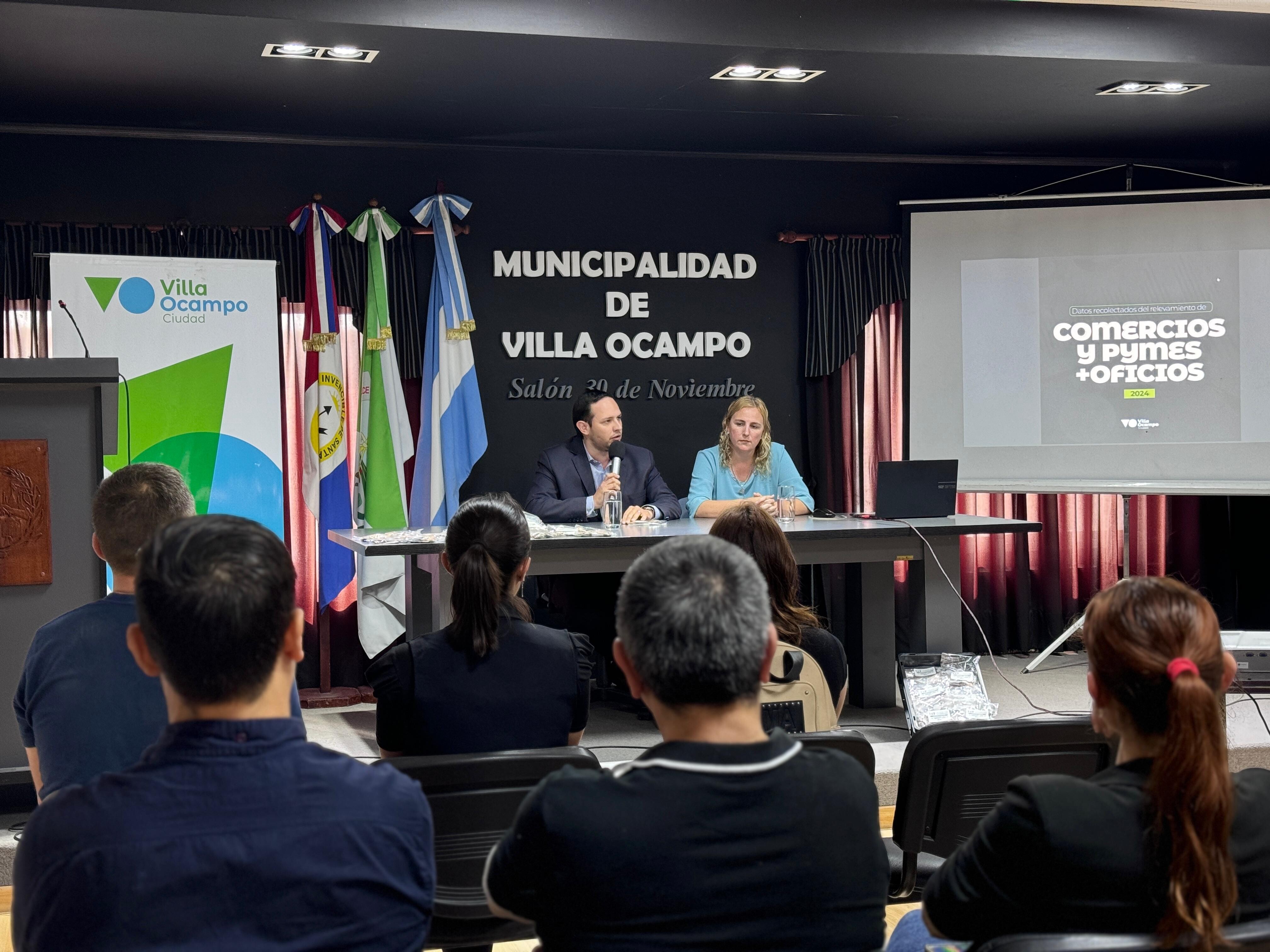 Importantes Resultados Del Relevamiento De Comercios, Pymes Y Oficios 2024 En Villa Ocampo