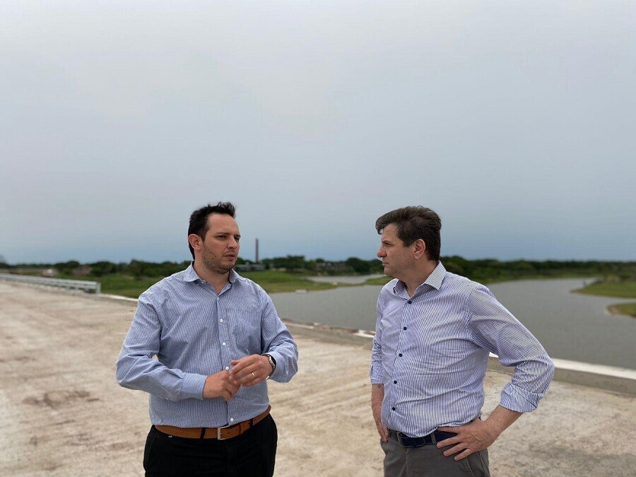 El Intendente De Villa Ocampo Recibió La Visita Del Secretario De Gobierno, Municipios Y Comunas De Santa Fe