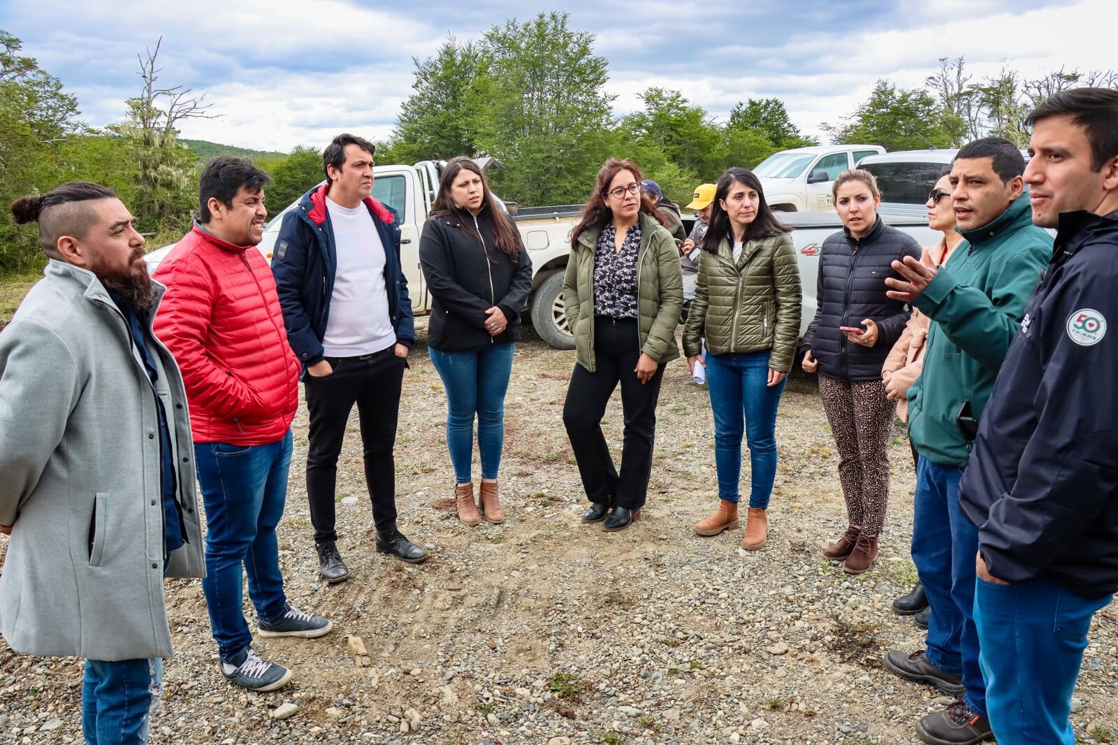 El Municipio de Tolhuin finalizó la segunda campaña de recolección y compactación de chatarra