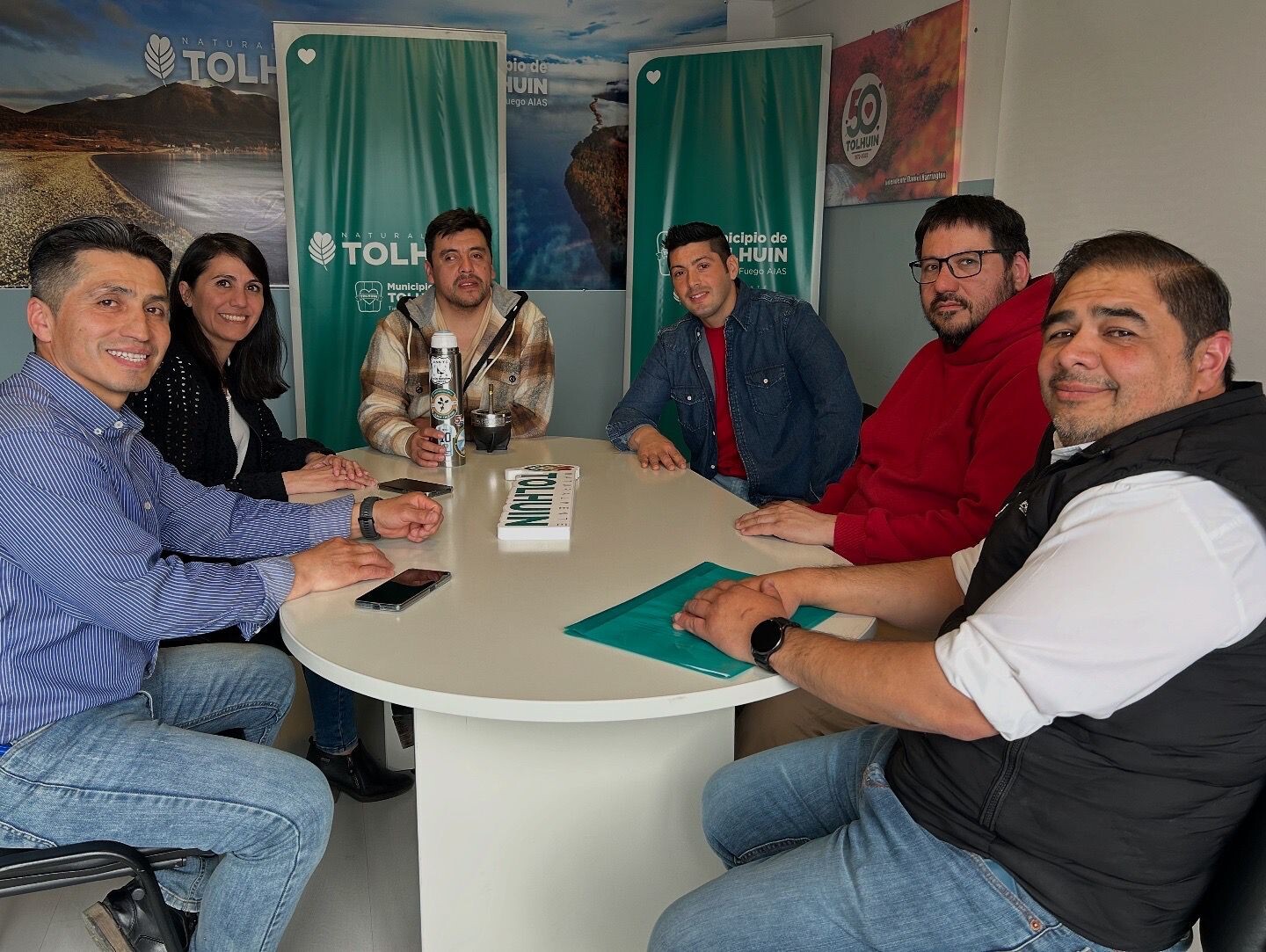El Municipio de Tolhuin se reunió la con la nueva Cámara Empresarial y de Servicios