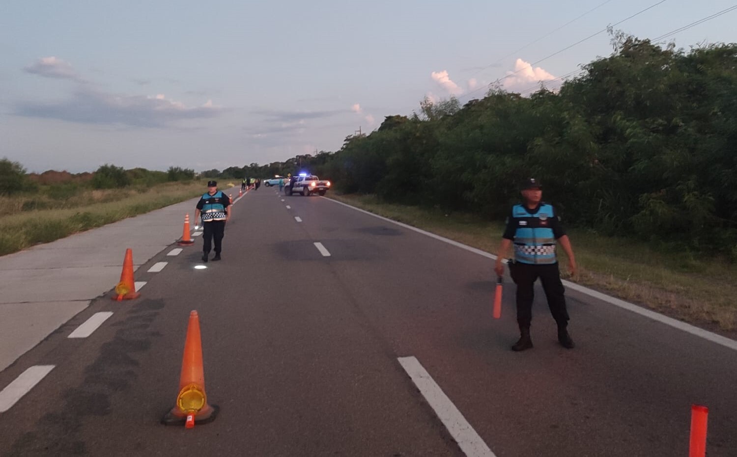 La Policía trabajó en un siniestro vial con víctima fatal en Orán
