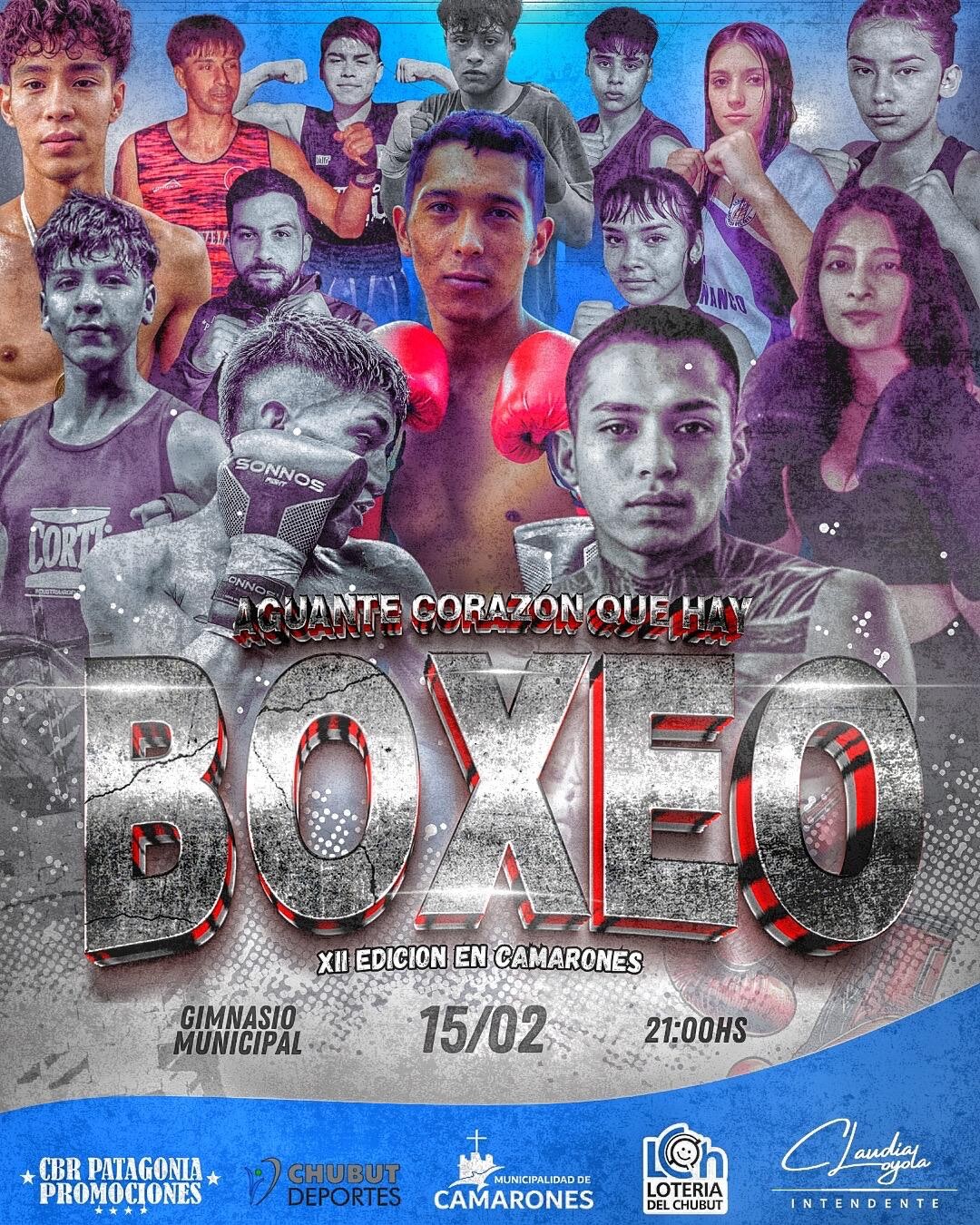 GRAN NOCHE DE BOXEO EN CAMARONES