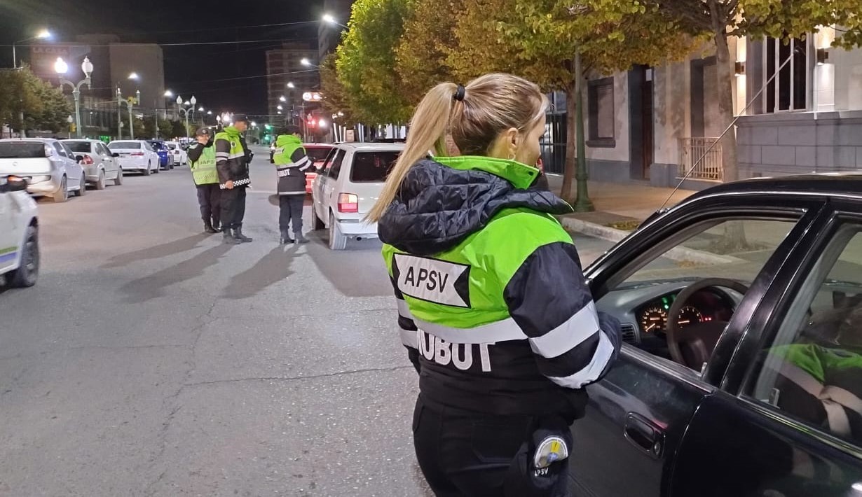 El Gobierno del Chubut controló más de 12.000 vehículos y retiró de circulación a 72 conductores alcoholizados durante el fin de semana largo