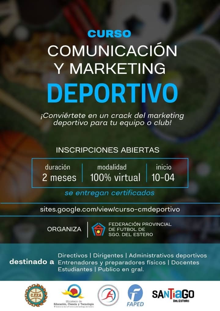 Curso virtual: Comunicación y Marketing Deportivo