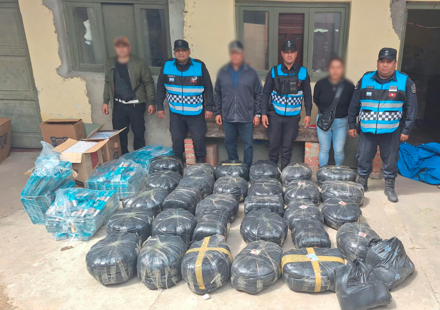 Tres personas infraccionadas por transporte de mercadería sin aval legal
