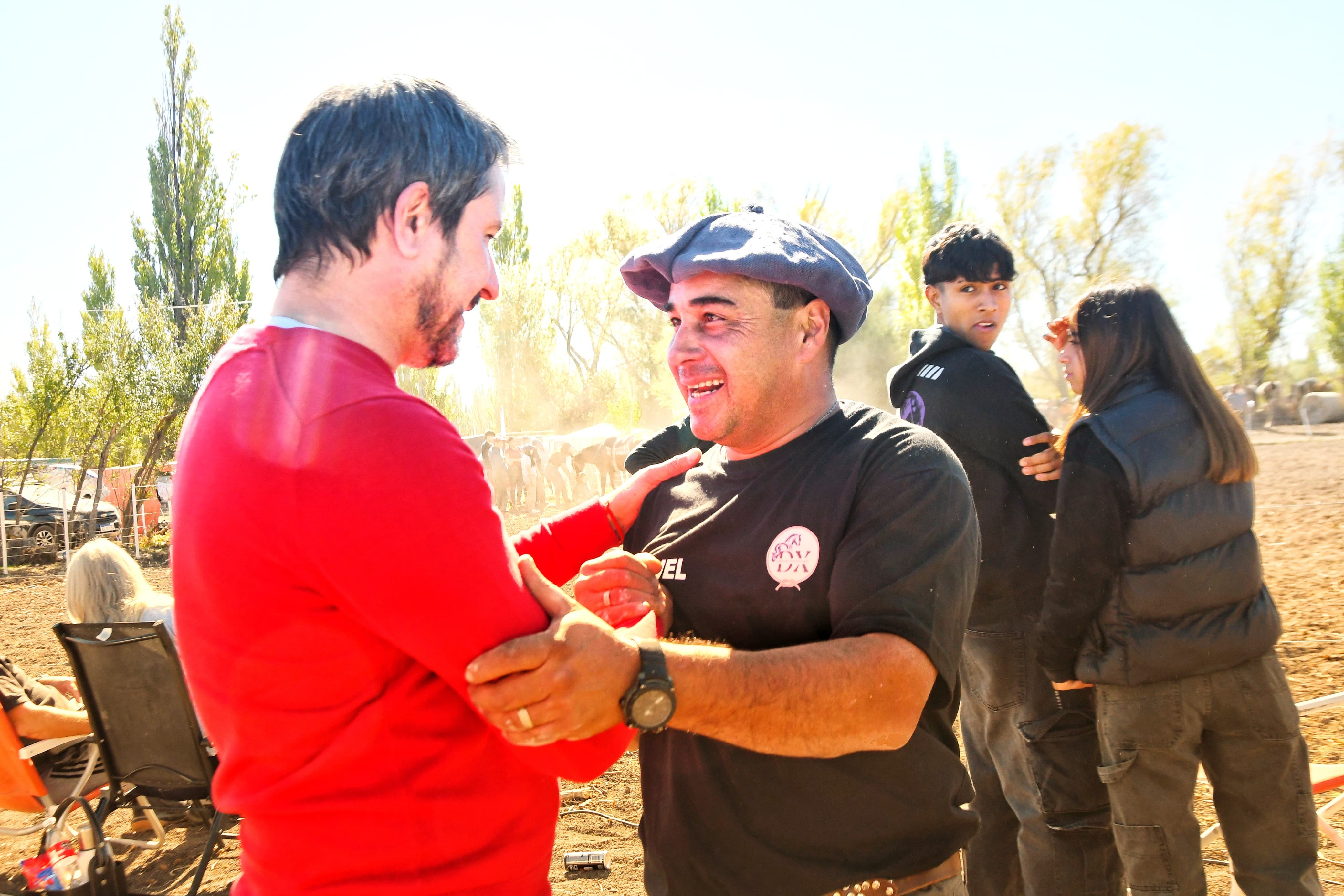 Merino participó de la 1° Fiesta del Riendero en Trelew
