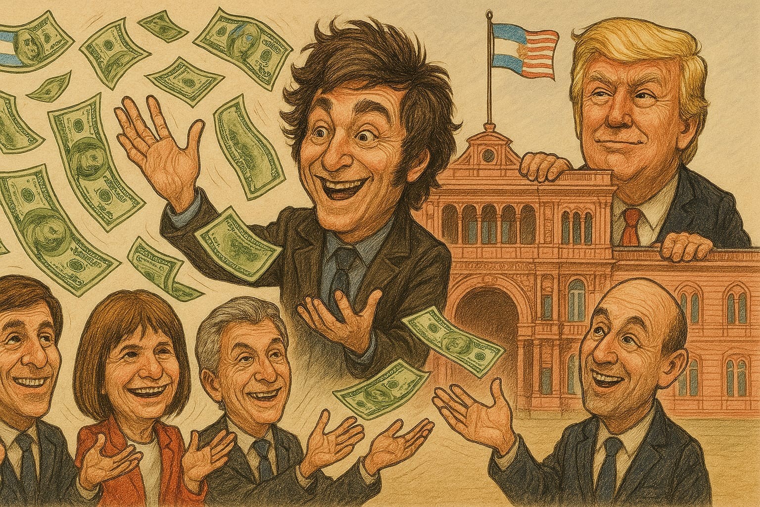 La sombra latente de la dolarización y una Argentina arrodillada