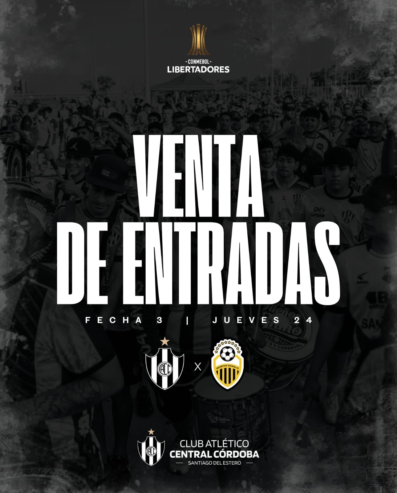 Arranca la venta de entradas para la LIBERTADORES