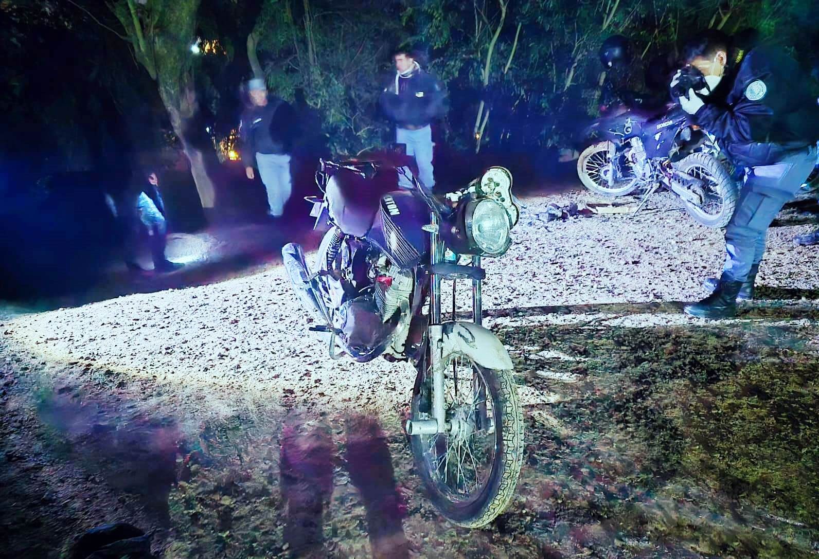 Clorinda: Atraparon a dos hombres y secuestraron armas, drogas y una moto