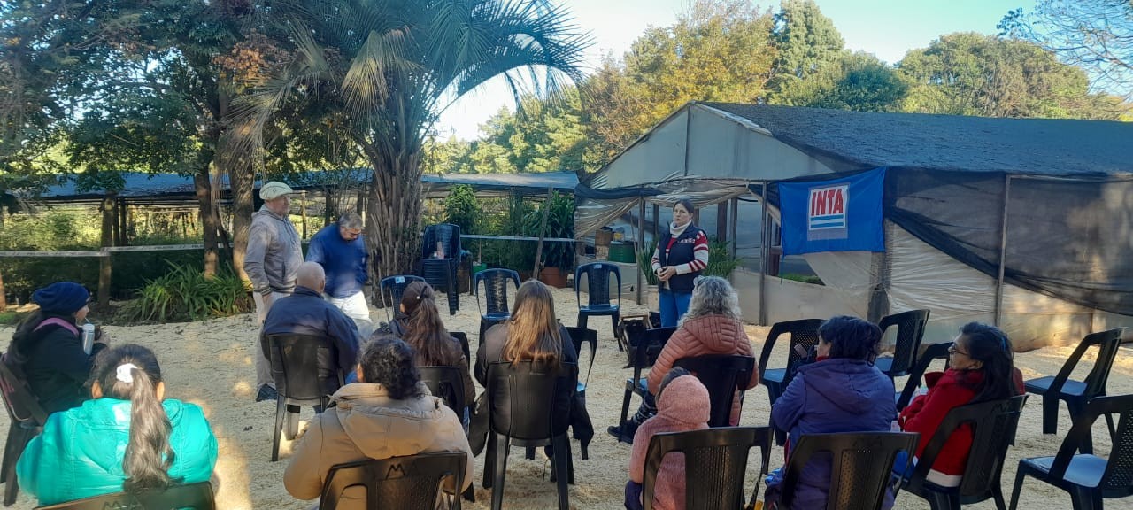 Taller de Producción Hortícola y abono lombricompuesto en la huerta municipal