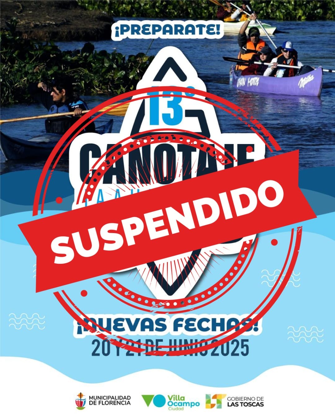 WhatsApp Image 2025-06-18 at 14.35.43.jpeg Se Suspendio El 13ª Travesia de Canotaje Jaaukanigas