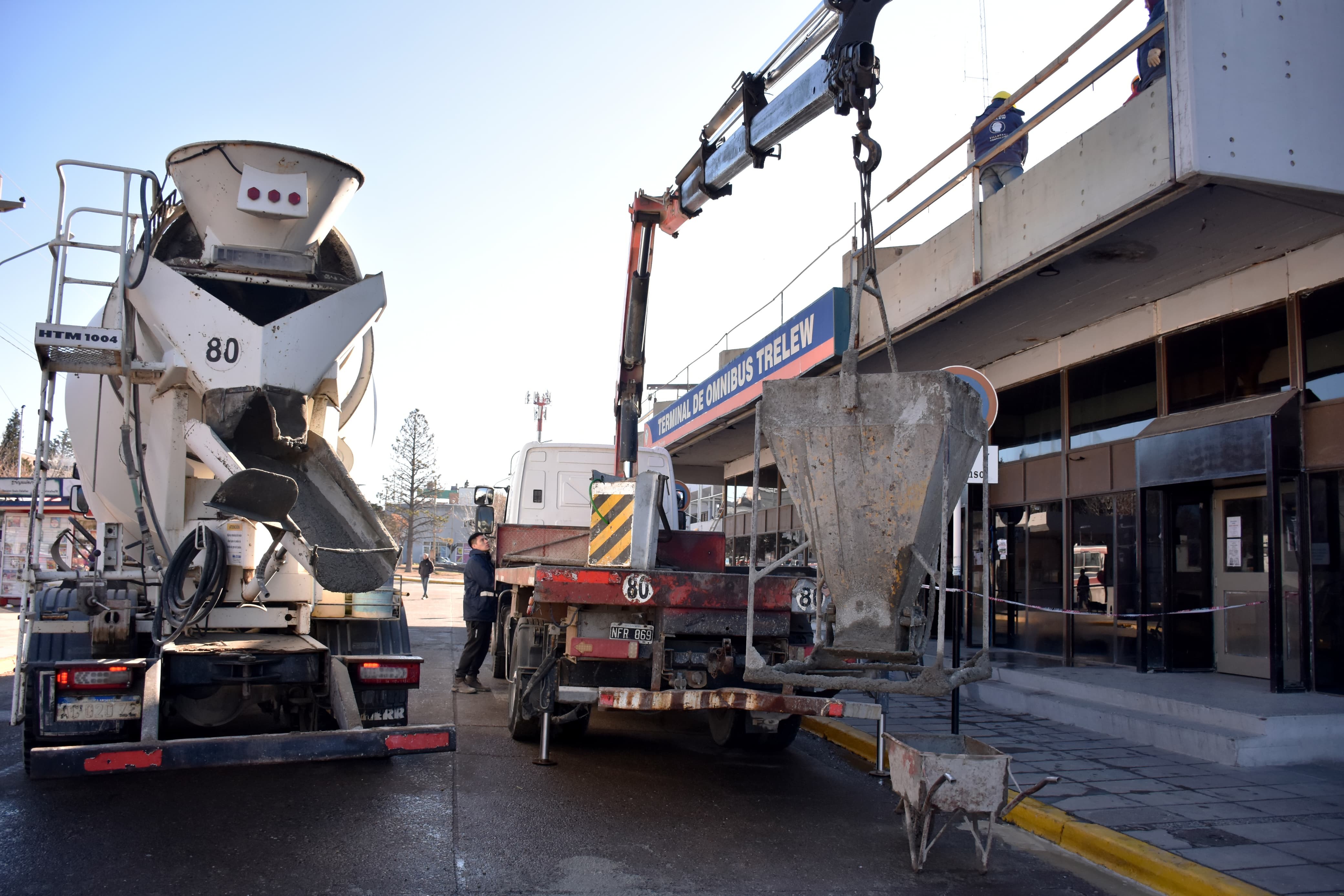 Avanza la transformación de la terminal de Trelew con fondos propios