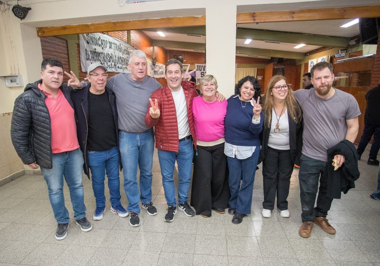 Luque recibió el apoyo de Puerto Madryn en un STIA colmado: “Veo mucha desilusión en la provincia y eso nos empuja a luchar”