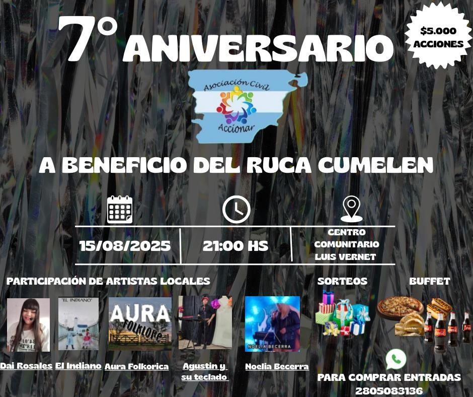 WhatsApp Image 2025-08-14 at 14.03.28.jpeg Celebración 7mo Aniversario de la Asociación Civil Accionar a beneficio del Ruca Cumelen