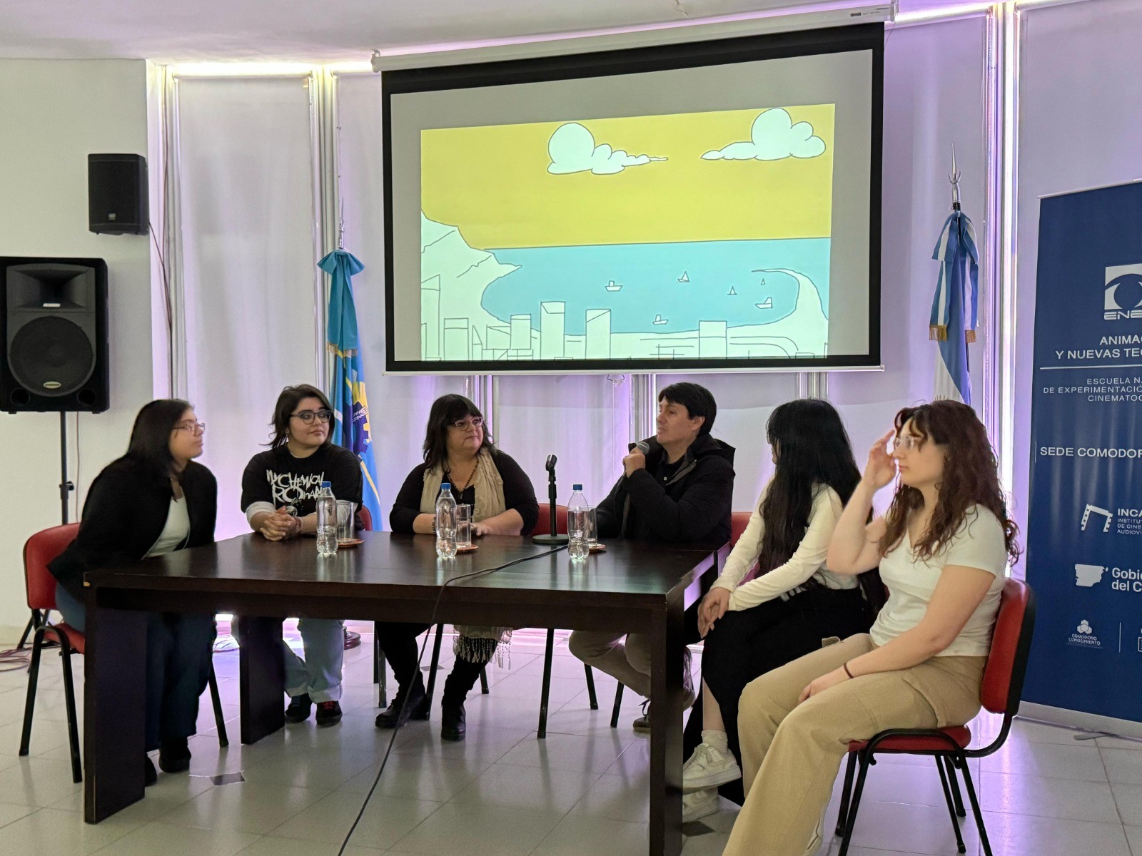 Cortos animados realizados por chubutenses se proyectaron en el Centro Cultural Provincial
