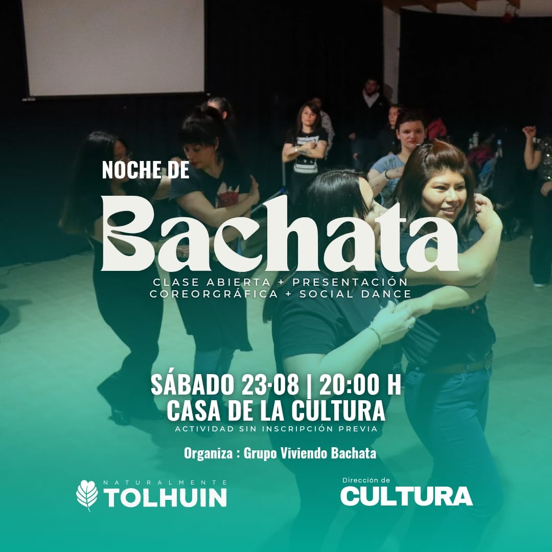 CLASE ABIERTA DE BACHATA ESTE SABADO