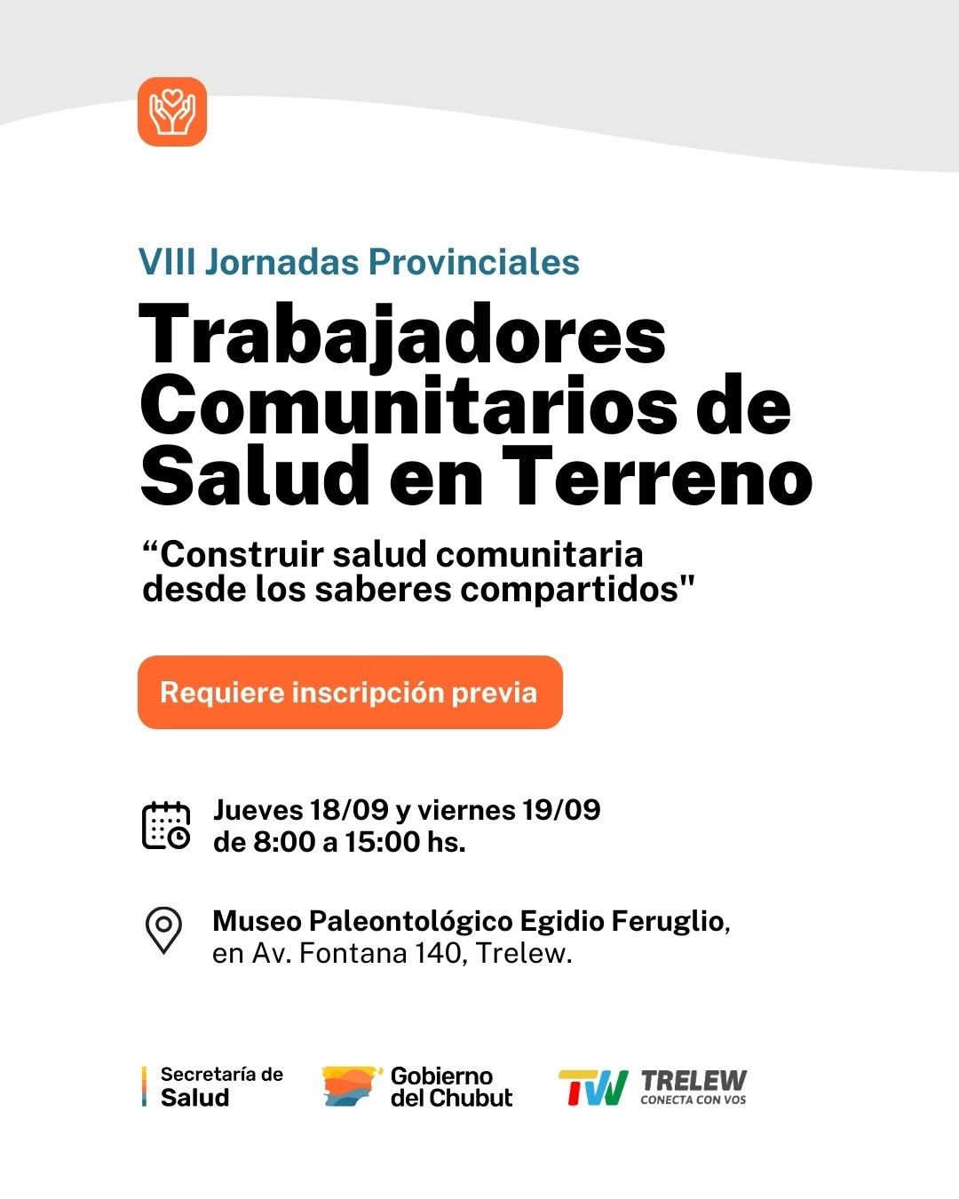 WhatsApp Image 2025-08-27 at 12.48.04 PM.jpeg Chubut realizará en Trelew las “VIII Jornadas Provinciales de Trabajadores Comunitarios de Salud en Terreno”