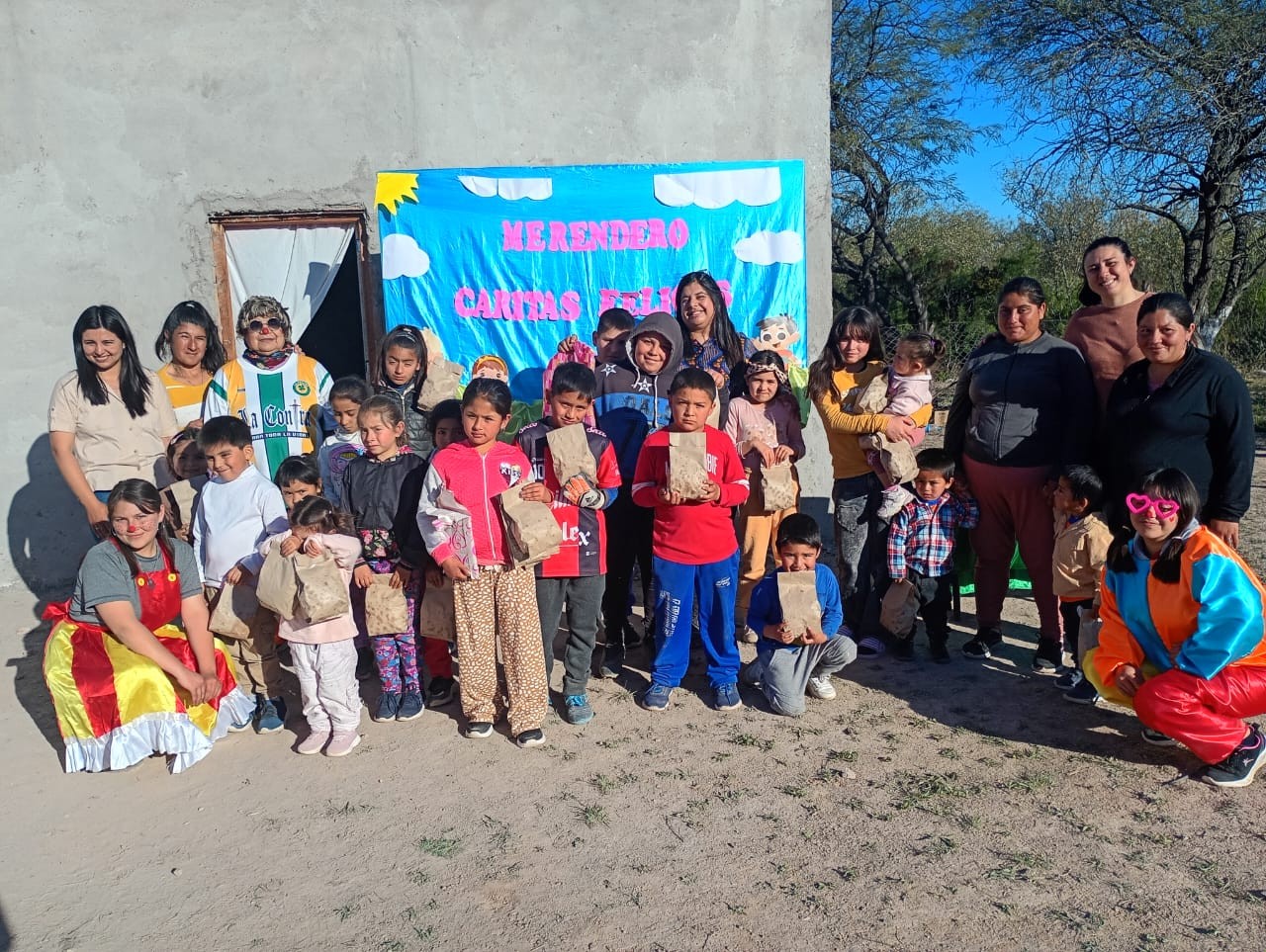 Inauguración de merendero