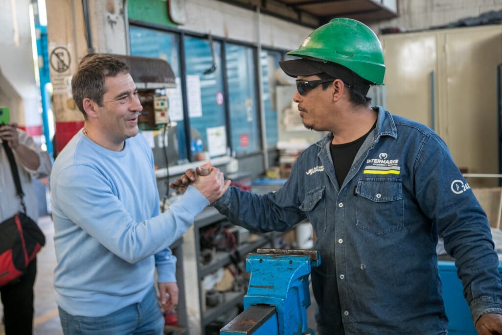 Luque se reunió en Puerto Madryn con la empresa Intermares: “Sin industria nacional, no hay futuro para nuestras economías regionales”