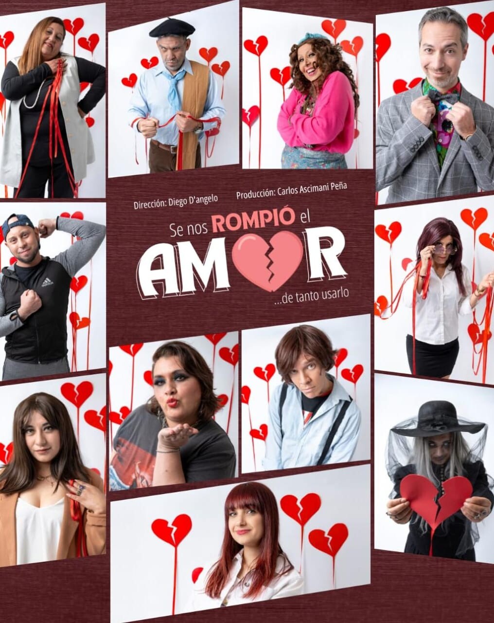 Se nos rompió el amor… de tanto usarlo”última función en el Teatro Colonial
