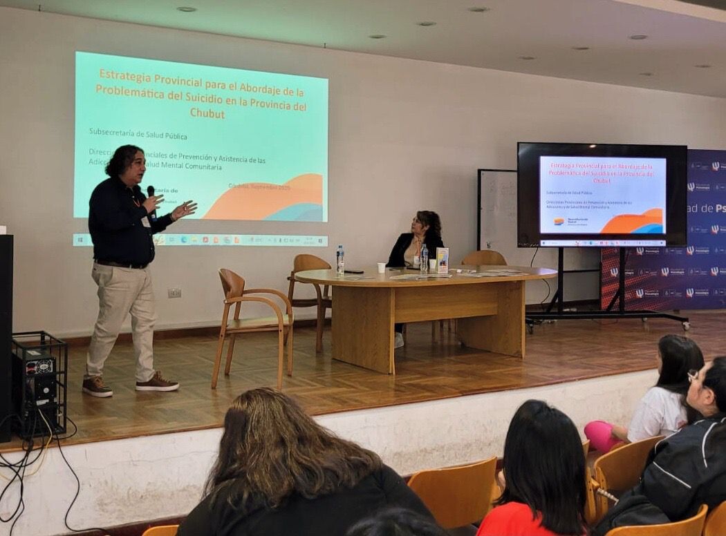 Chubut participó en Córdoba del “V Congreso Internacional sobre Conductas Suicidas y Problemáticas Asociadas”