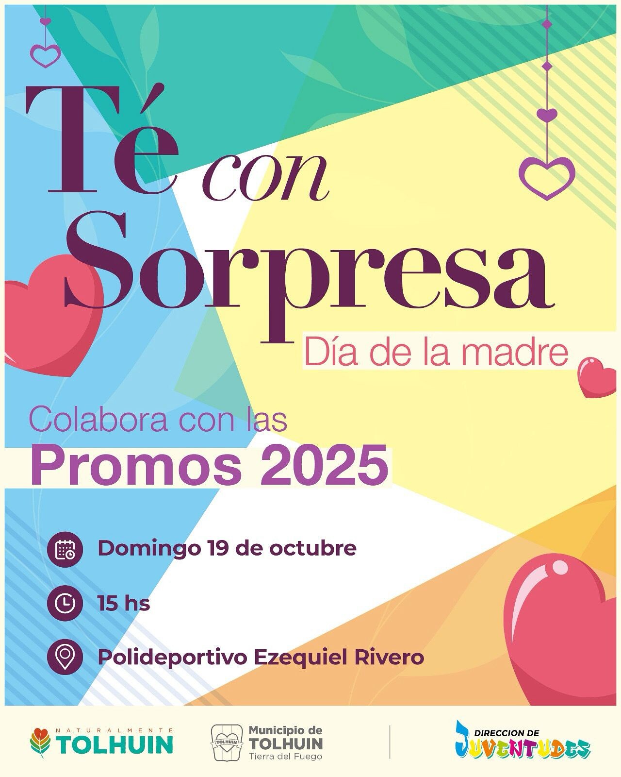 Brindarán un “Té con Sorpresa” por el Día de la Madre para colaborar con las promos de Tolhuin