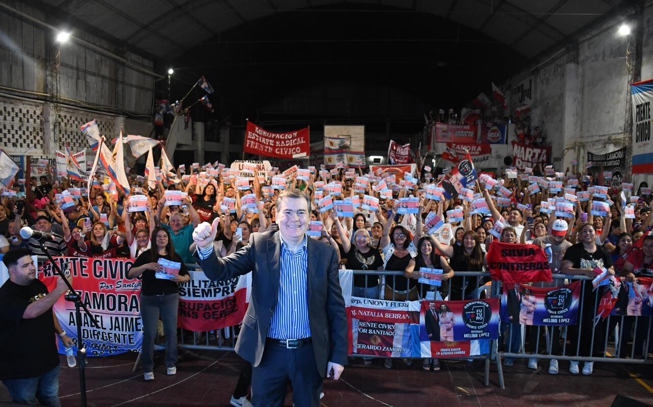 ZAMORA RECIBIÓ EL RESPALDO DE MILES DE MILITANTES