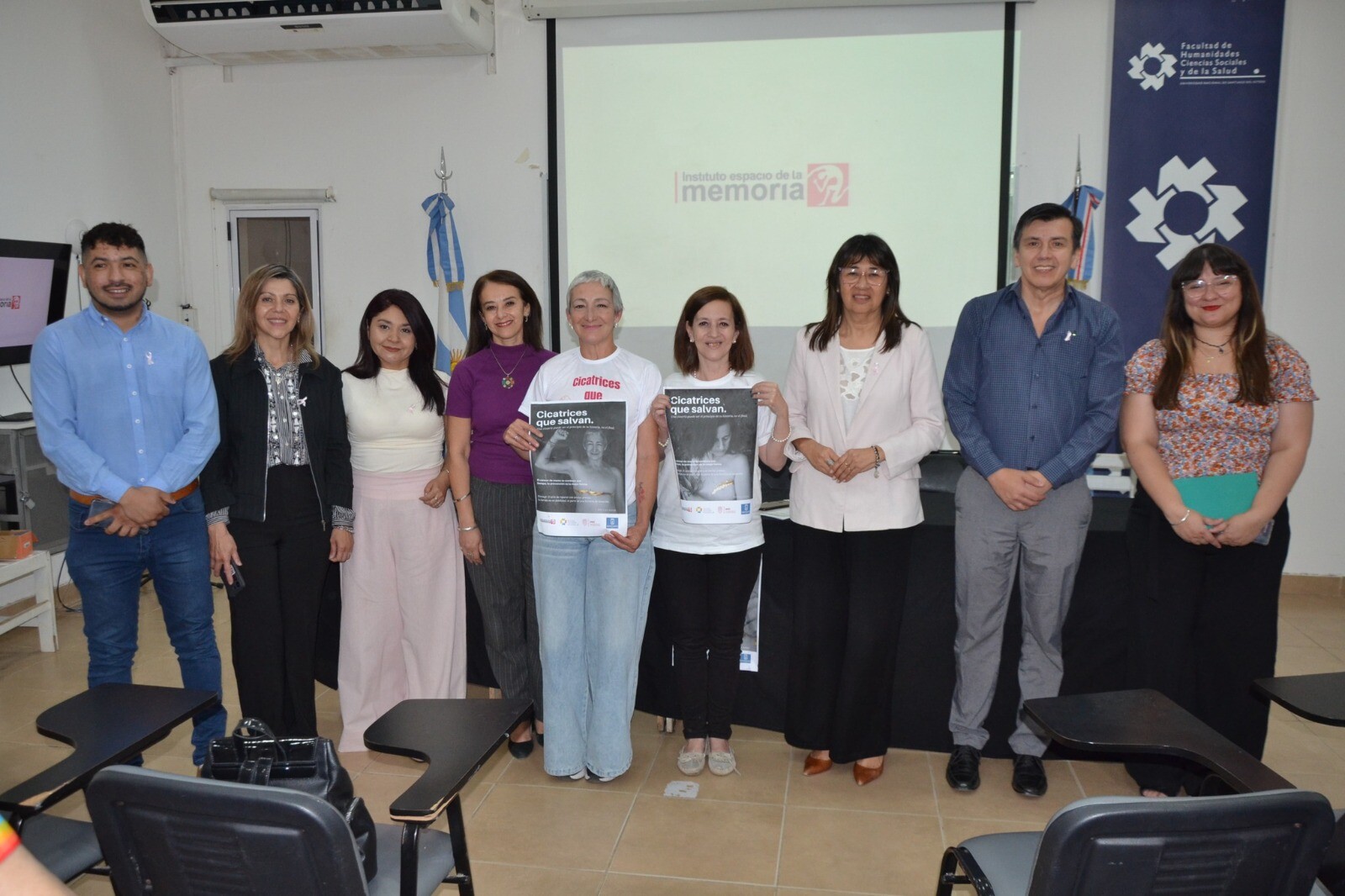 Humanidades presentó la extensión “CICATRICES QUE SANAN”