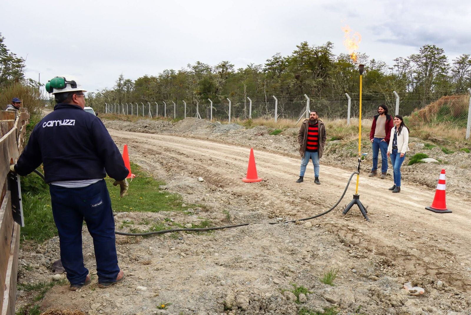 El Municipio de Tolhuin finalizó la ampliación de redes de gas  en Altos del Shion