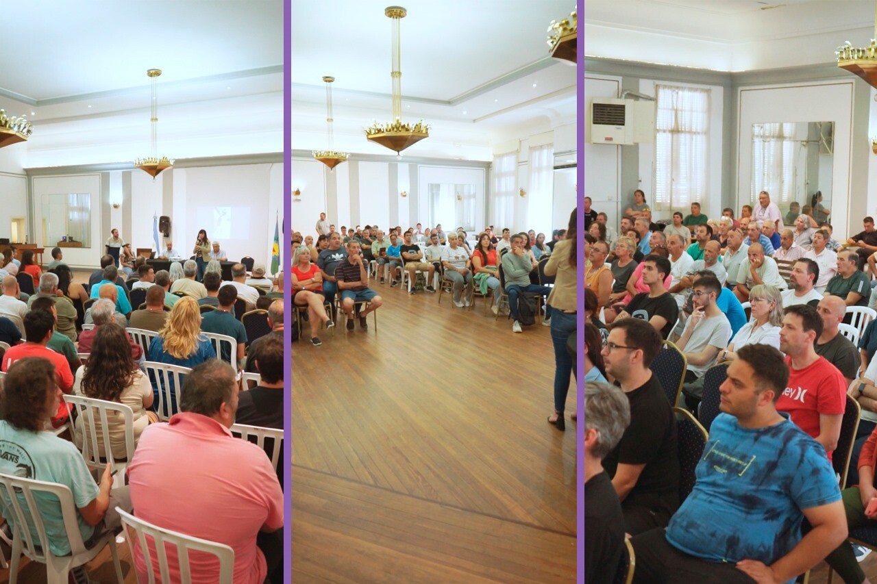 NECOCHEA: Fuerte acompañamiento a la capacitación de Ojos en Alerta con la asistencia de más de 100 vecinos