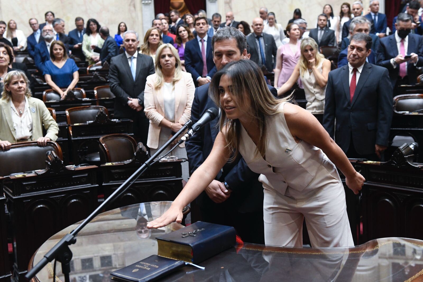 Maira Frias juró como Diputada Nacional por la Libertad Avanza