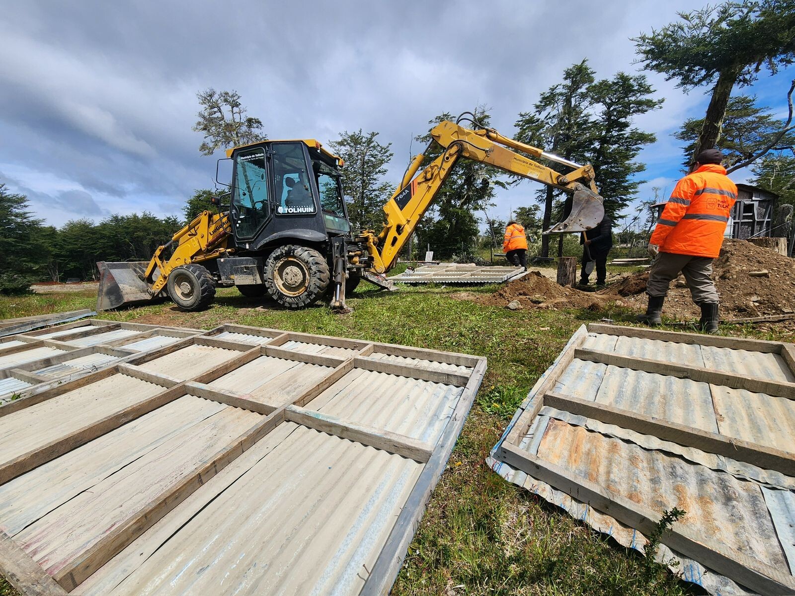 El Municipio de Tolhuin y la agrupación El Orejano trabajan en la puesta en valor del Campo de Doma para la Fiesta del Gaucho Fueguino