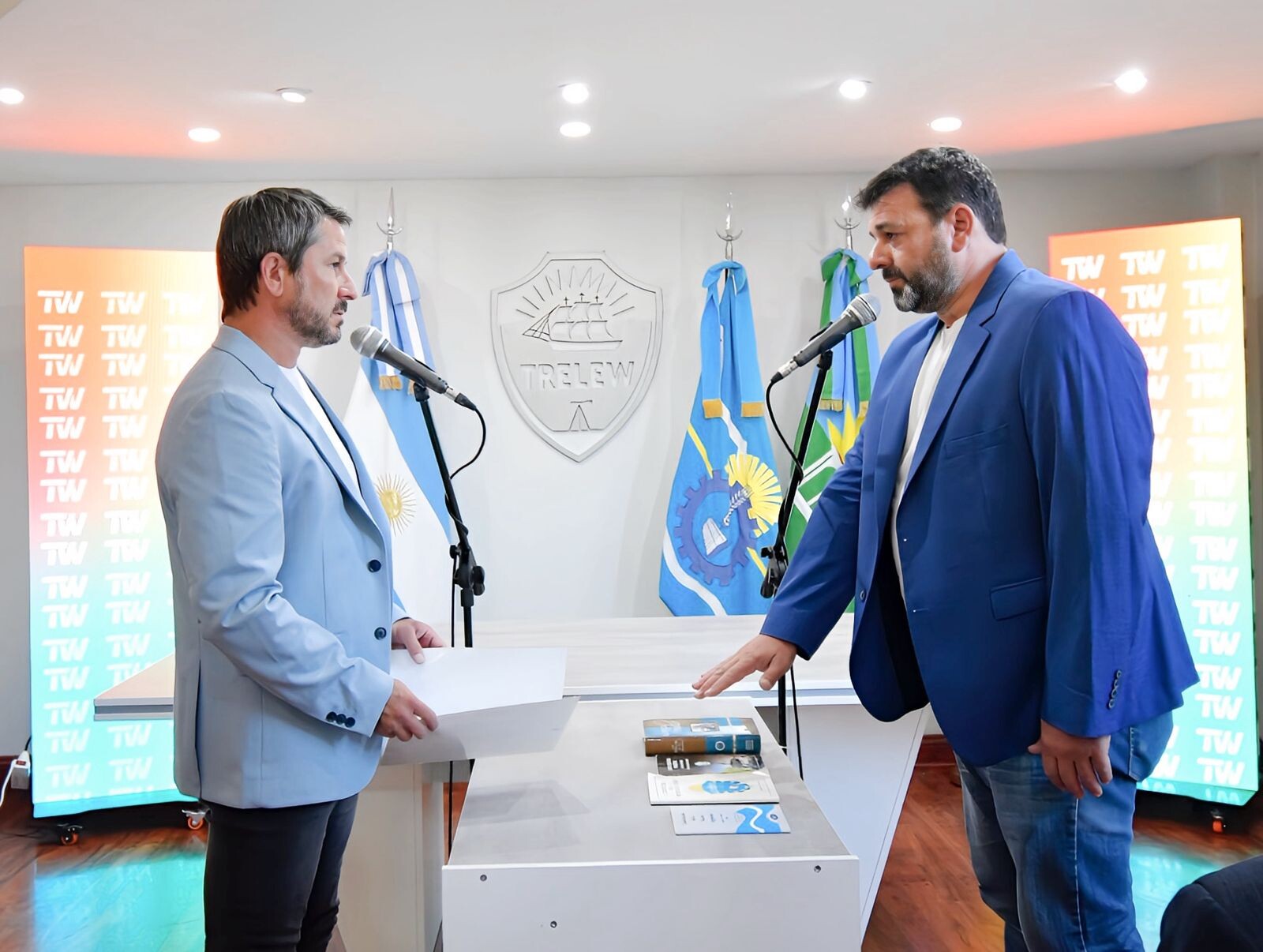 Merino puso en funciones a Nicolás Casalins como secretario de Servicios Públicos y Ambiente y adelantó la planificación del área para el primer semestre