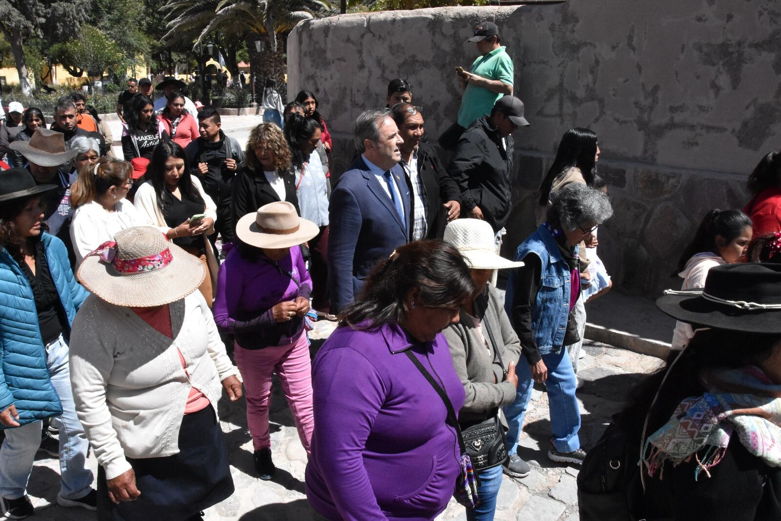 El Vicegobernador participó de las Fiestas Patronales en honor a la Virgen de la Candelaria en Tumbaya