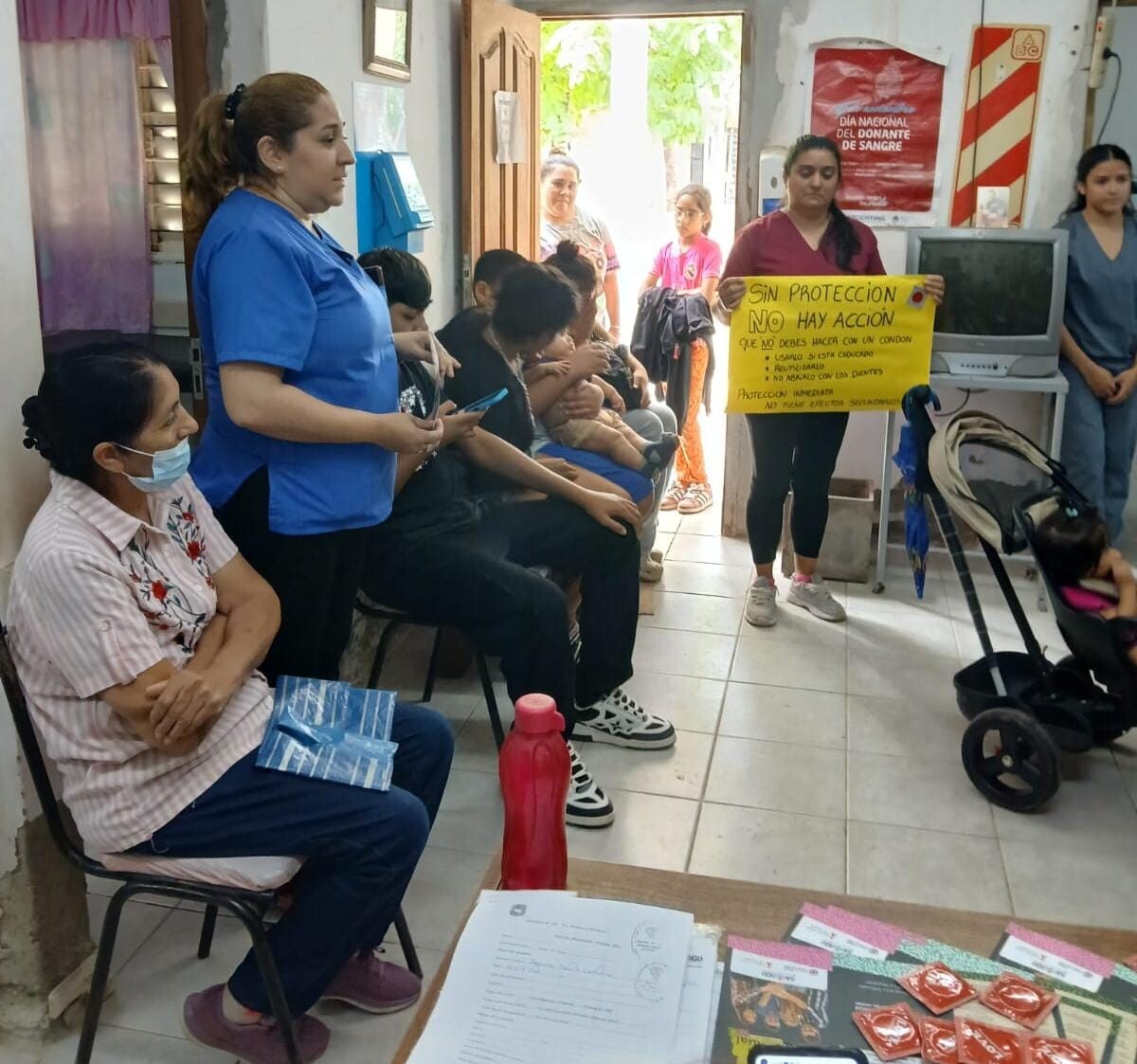 Los CAMM realizaron una campaña informativa en el «Día Mundial del Preservativo»