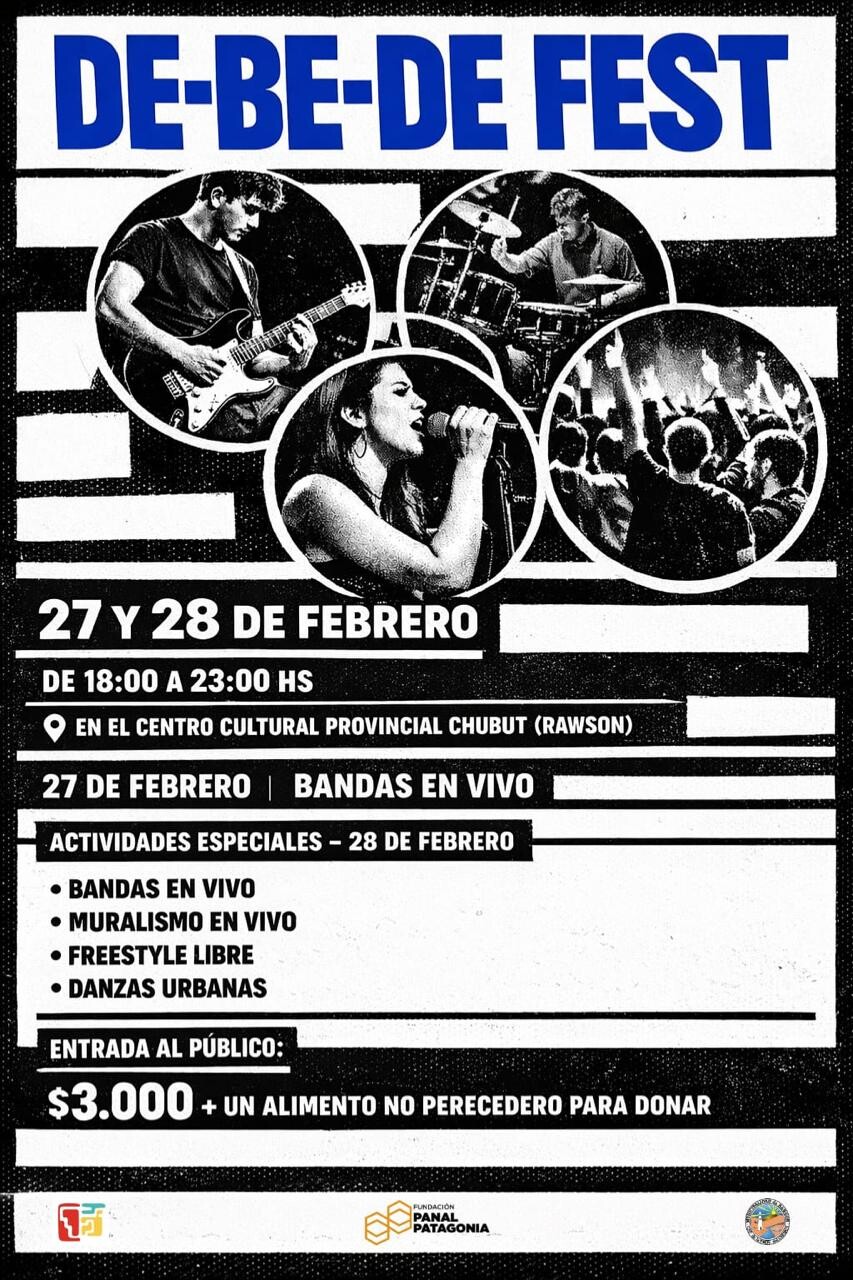 Musica, Arte Urbano y Danza: Este fin de semana se realiza «DE-BE-DE FEST»