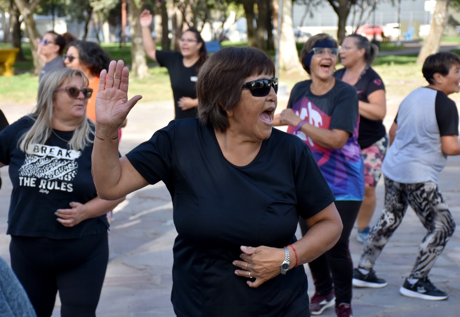 Plazas Activas reunió a más de 80 personas por clase durante el verano en Trelew
