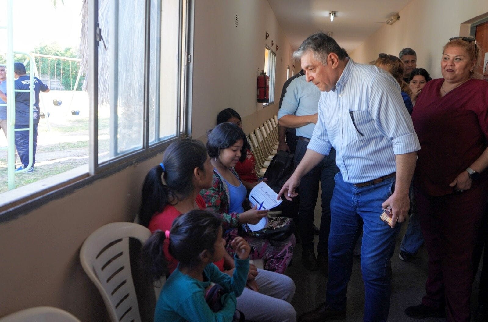 Nediani acompañó un nuevo operativo integral de salud y asistencia social en el barrio San Carlos