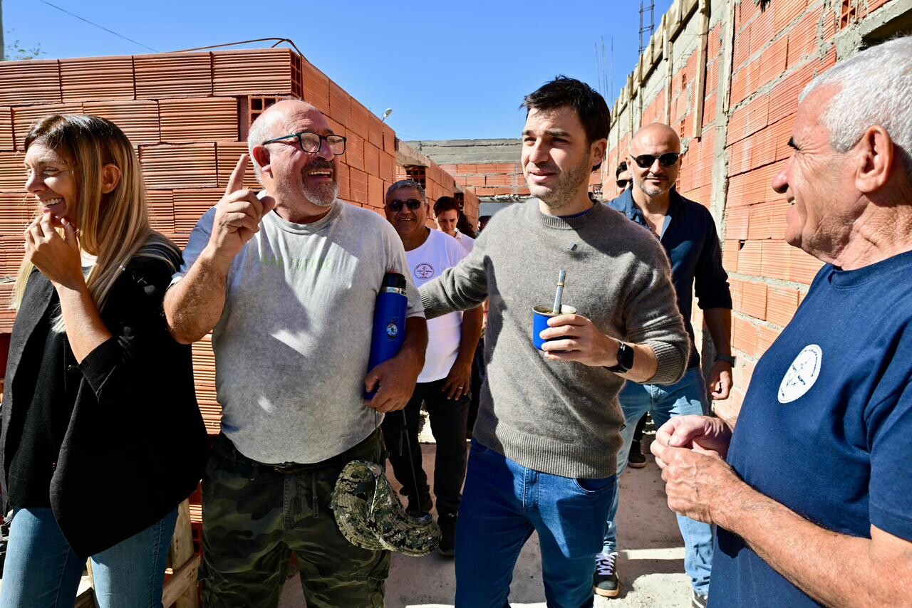 Provincia acompaña la finalización de la sede del Centro de Jubilados Marítimos “26 de Abril” en Puerto Madryn