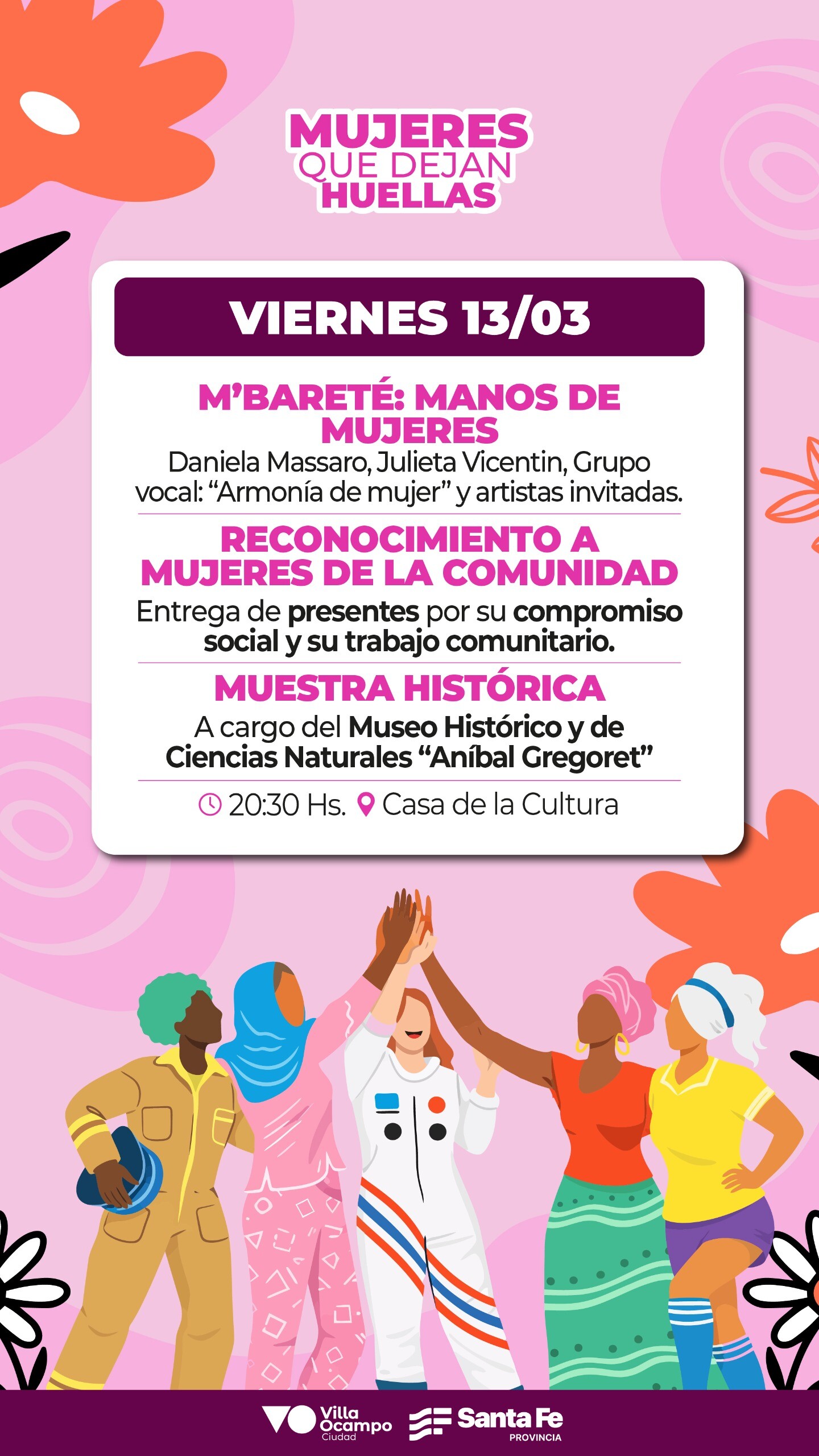 WhatsApp Image 2026-03-11 at 10.27.52 AM.jpeg Invitación Especial A La Comunidad A Participar Del Acto Central Y Actividades Propuestas En El Marco Del Mes De La Mujer En La Casa De La Cultura