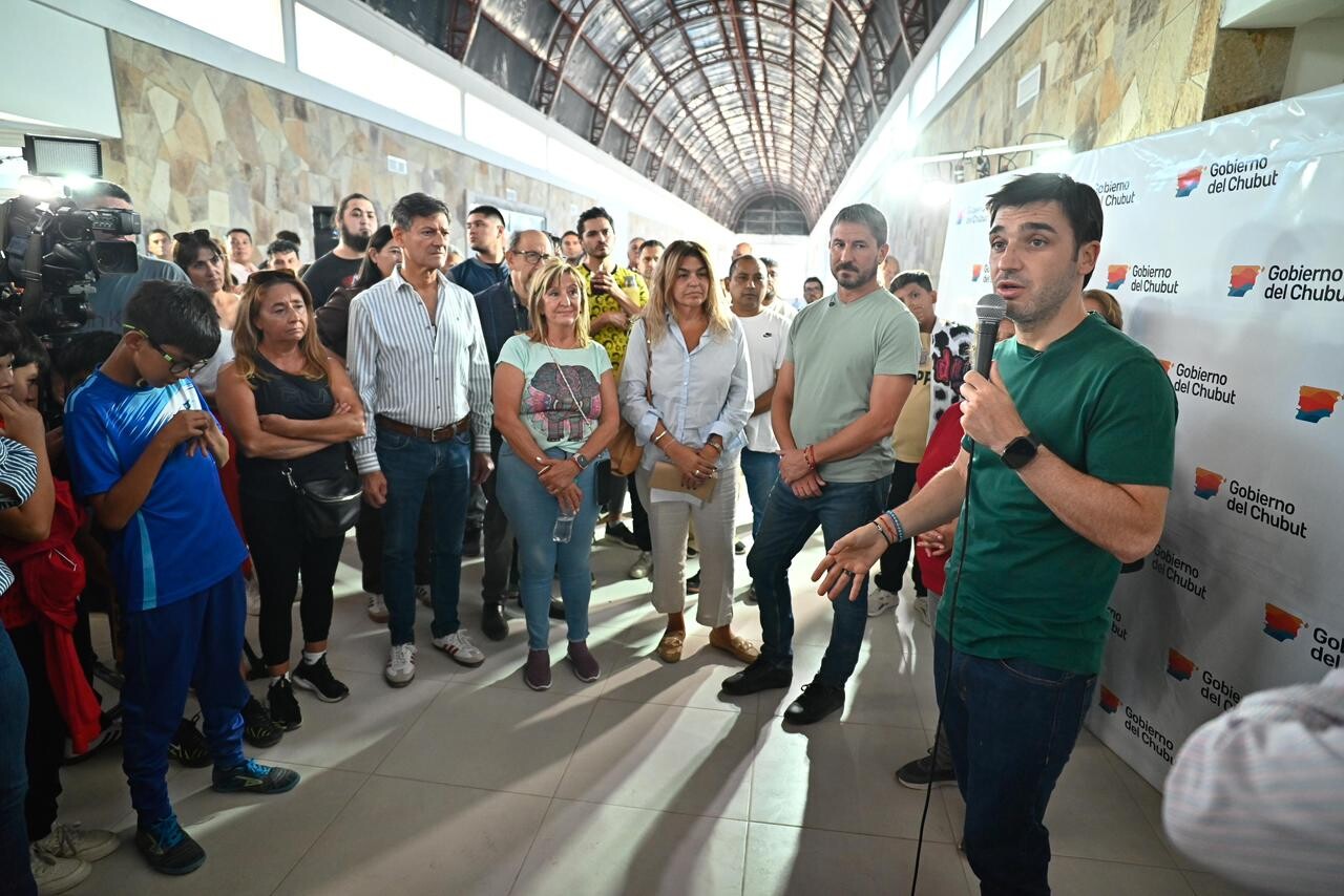 De símbolo del abandono a espacio de contención: Provincia reactiva la emblemática obra del Centro de Encuentro de Trelew