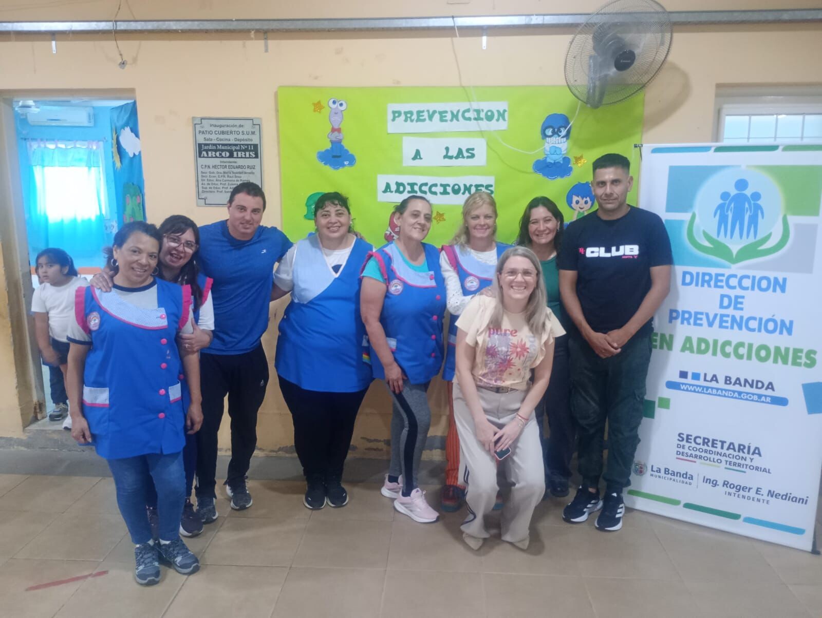 El municipio brindó un taller preventivo en el Jardín Municipal de Primera Infancia “Bambi”
