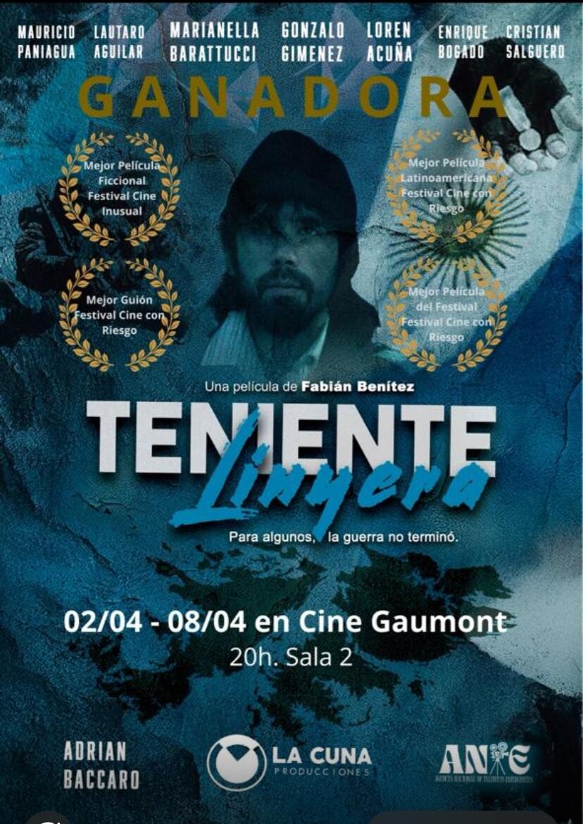 «Teniente Linyera» estrenó a sala llena en el Gaumont. Todos los días a las 20 hs.