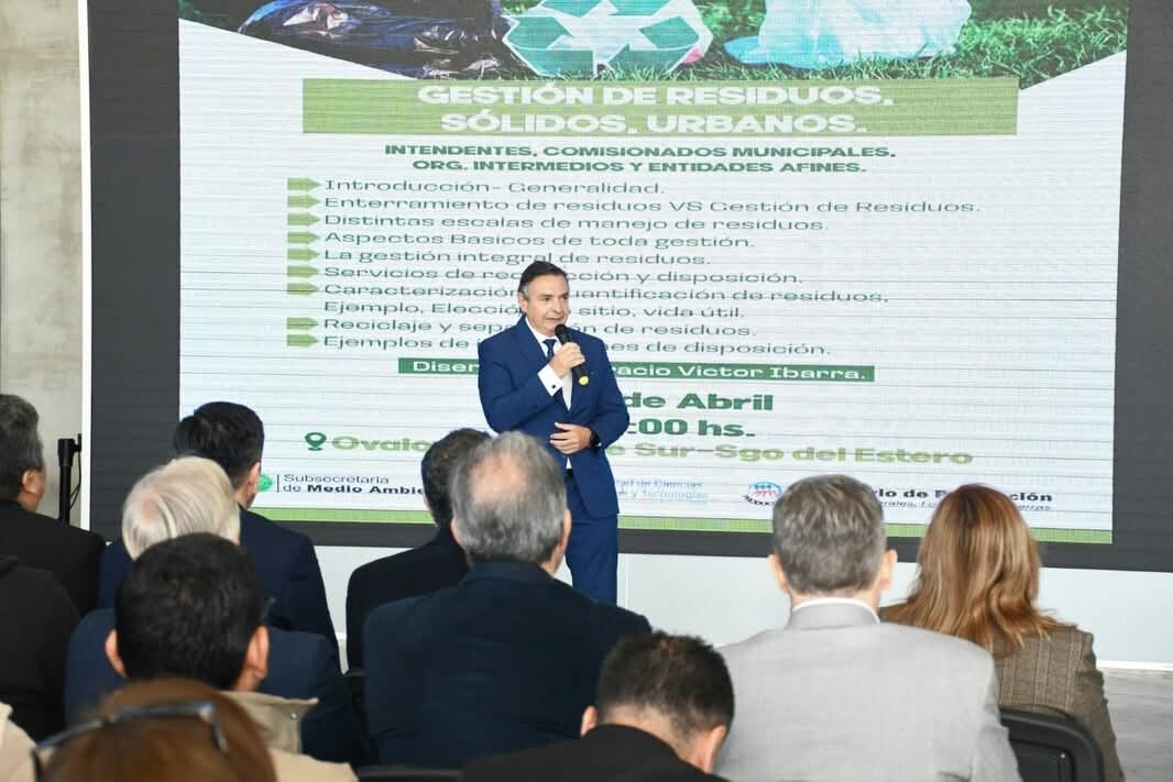 Dictan una jornada de capacitación sobre «Manejo de Residuos Sólidos Urbanos»