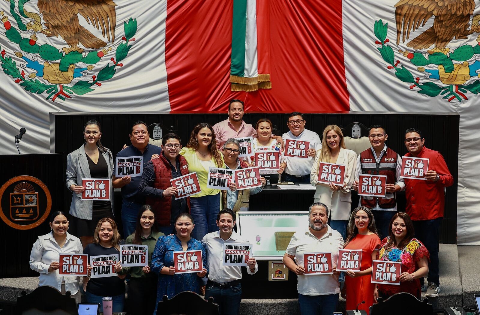 Aprueba Congreso de Quintana Roo el Plan B de reforma electoral de la presidenta Claudia Sheinbaum